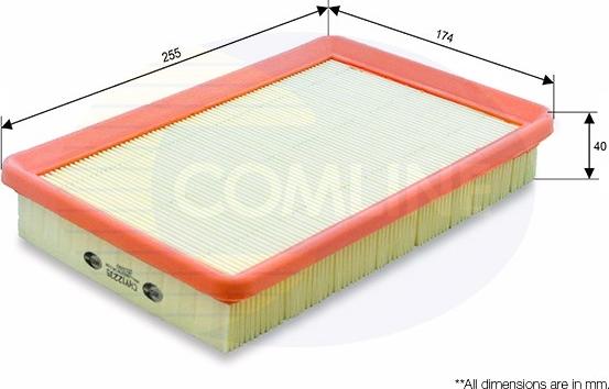 Comline CHY12235 - Воздушный фильтр, двигатель autosila-amz.com