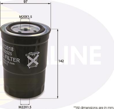 Comline CMB13018 - Топливный фильтр autosila-amz.com
