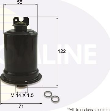 Comline CMB13013 - Топливный фильтр autosila-amz.com