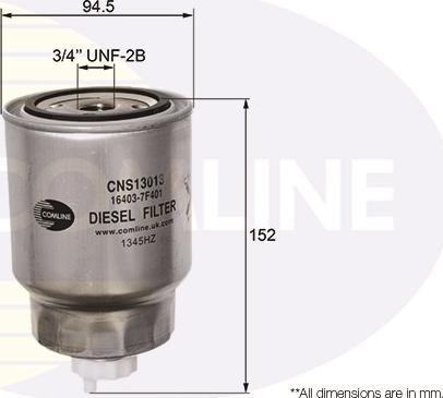 Comline CNS13013 - Топливный фильтр autosila-amz.com