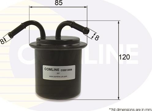 Comline CSB13006 - Топливный фильтр autosila-amz.com
