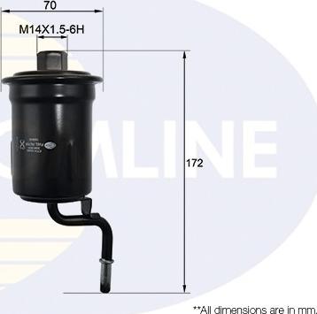 Comline CTY13040 - Топливный фильтр autosila-amz.com