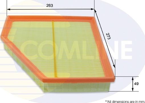 Comline EAF994 - Воздушный фильтр, двигатель autosila-amz.com