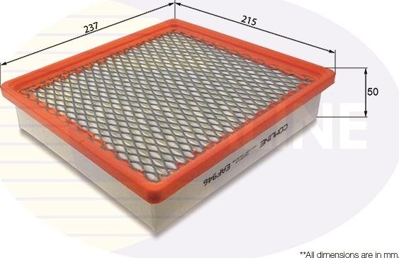 Comline EAF946 - Воздушный фильтр, двигатель autosila-amz.com
