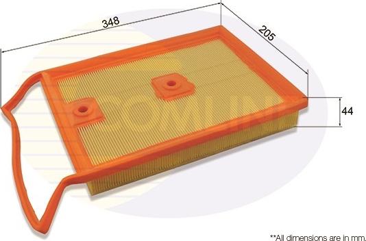 Comline EAF919 - Воздушный фильтр, двигатель autosila-amz.com