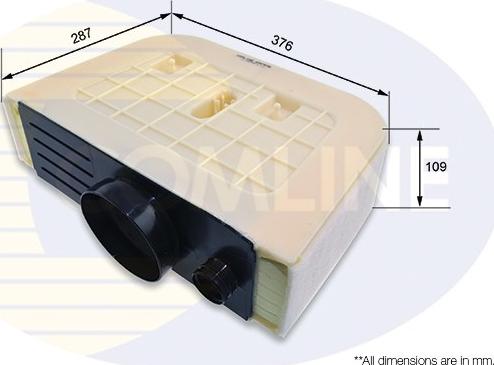 Comline EAF978 - Воздушный фильтр, двигатель autosila-amz.com