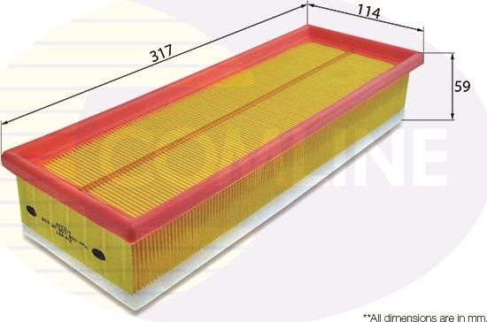 Comline EAF497 - ФИЛЬТР ВОЗД PGT 3008 09-/5008 09-/PARTNER 08-/CIT BERLINGO 08-/C3 09-/C3 II 09-/S autosila-amz.com