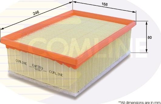 Comline EAF593 - Воздушный фильтр, двигатель autosila-amz.com