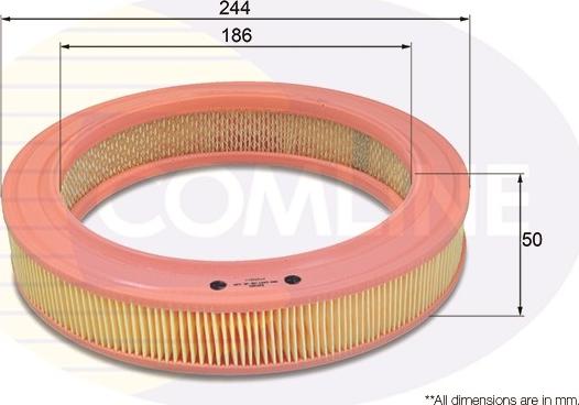 Comline EAF002 - Воздушный фильтр, двигатель autosila-amz.com