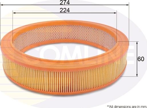 Comline EAF013 - Воздушный фильтр, двигатель autosila-amz.com