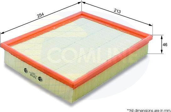 Comline EAF036 - Воздушный фильтр, двигатель autosila-amz.com