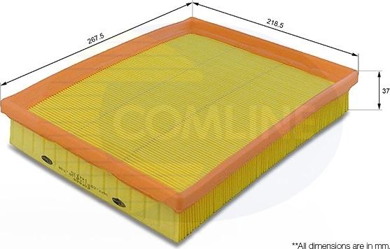 Comline EAF866 - Воздушный фильтр, двигатель autosila-amz.com