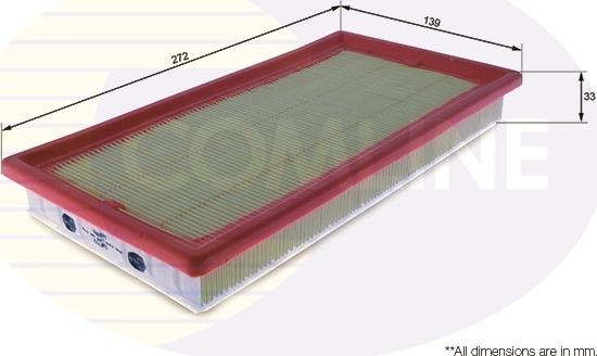 Comline EAF789 - Воздушный фильтр, двигатель autosila-amz.com