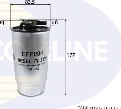 Comline EFF094 - Топливный фильтр autosila-amz.com