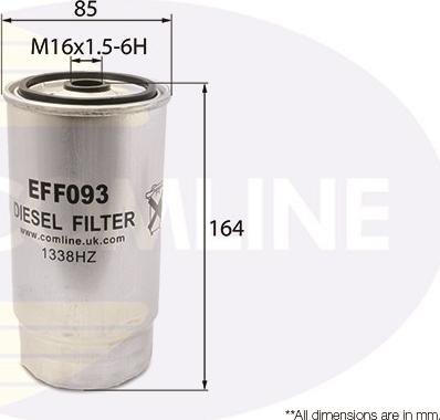 Comline EFF093 - Топливный фильтр autosila-amz.com