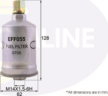 Comline EFF055 - Топливный фильтр autosila-amz.com