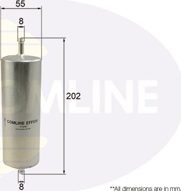 Comline EFF056 - Топливный фильтр autosila-amz.com
