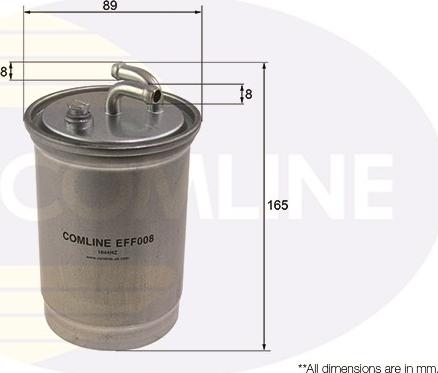 Comline EFF008 - Топливный фильтр autosila-amz.com