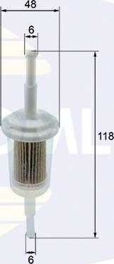 Comline EFF011 - Топливный фильтр autosila-amz.com