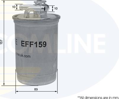 Comline EFF159 - Топливный фильтр autosila-amz.com