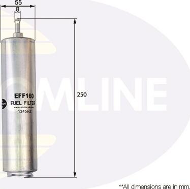 Comline EFF160 - Топливный фильтр autosila-amz.com