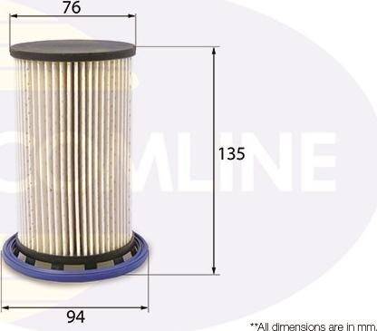 Comline EFF247 - Топливный фильтр autosila-amz.com