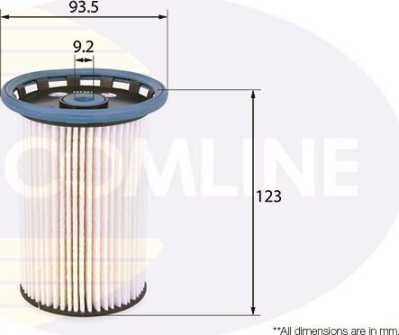 Comline EFF261 - Топливный фильтр autosila-amz.com