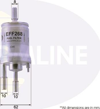 Comline EFF268 - Топливный фильтр autosila-amz.com