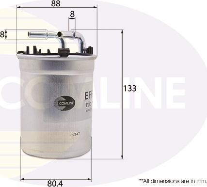 Comline EFF226 - Топливный фильтр autosila-amz.com