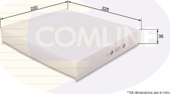 Comline EKF193 - Фильтр воздуха в салоне autosila-amz.com