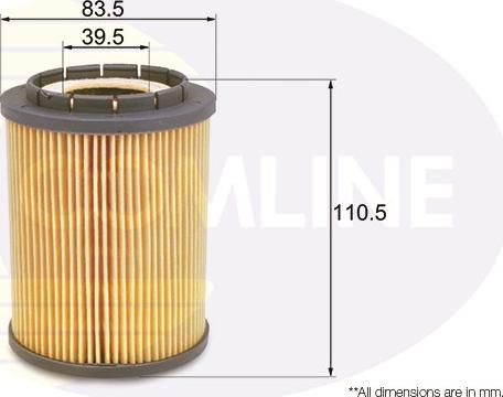 Comline EOF043 - Масляный фильтр autosila-amz.com