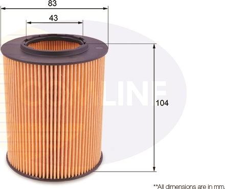 Comline EOF067 - Масляный фильтр autosila-amz.com