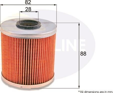 Comline EOF015 - Масляный фильтр autosila-amz.com