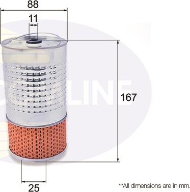 Comline EOF011 - Масляный фильтр autosila-amz.com