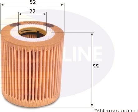 Comline EOF072 - Масляный фильтр autosila-amz.com