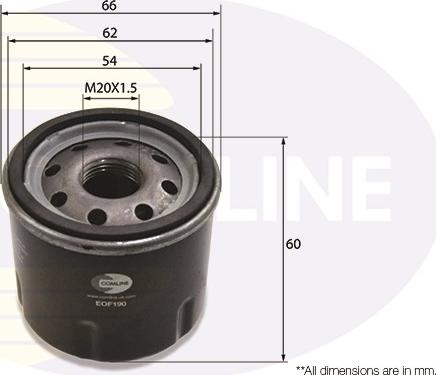 Comline EOF190 - Масляный фильтр autosila-amz.com