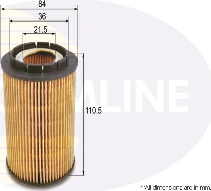 Comline EOF193 - Масляный фильтр autosila-amz.com