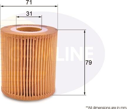 Comline EOF169 - Масляный фильтр autosila-amz.com