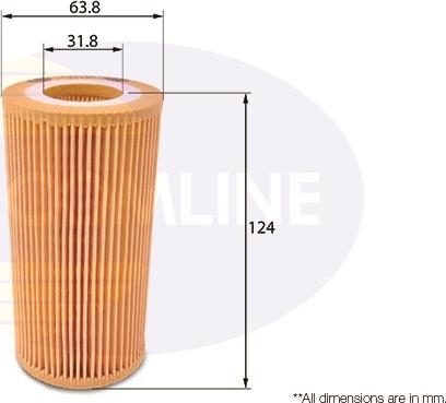 Comline EOF180 - Масляный фильтр autosila-amz.com