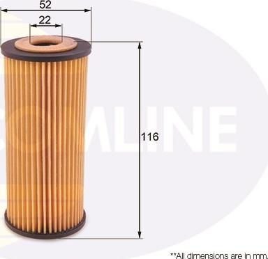 Comline EOF183 - Масляный фильтр autosila-amz.com