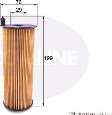 Comline EOF182 - Масляный фильтр autosila-amz.com