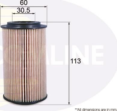 Comline EOF127 - Масляный фильтр autosila-amz.com