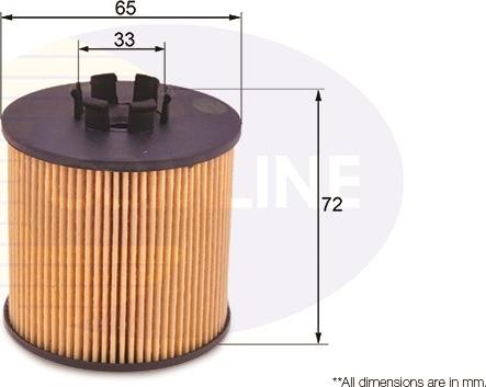 Comline EOF171 - Масляный фильтр autosila-amz.com