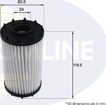 Comline EOF324 - Масляный фильтр autosila-amz.com