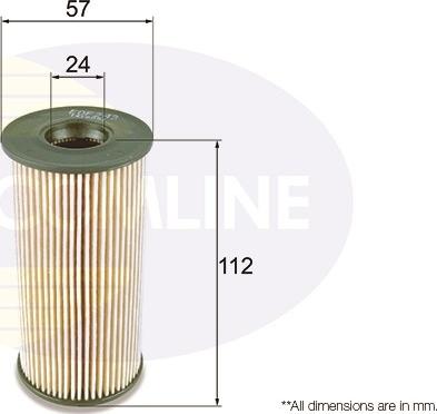 Comline EOF243 - Масляный фильтр autosila-amz.com