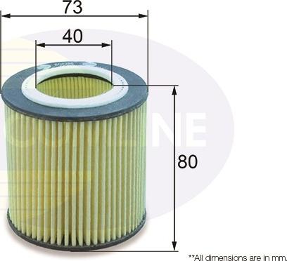 Comline EOF286 - Масляный фильтр autosila-amz.com