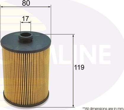 Comline EOF281 - Масляный фильтр autosila-amz.com