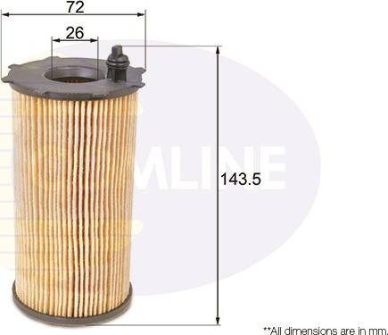 Comline EOF239 - Масляный фильтр autosila-amz.com