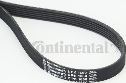 Contitech 6PK1660 - Поликлиновой ремень autosila-amz.com