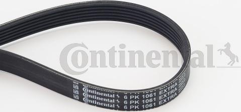 Contitech 6PK1061 EXTRA - Поликлиновой ремень autosila-amz.com